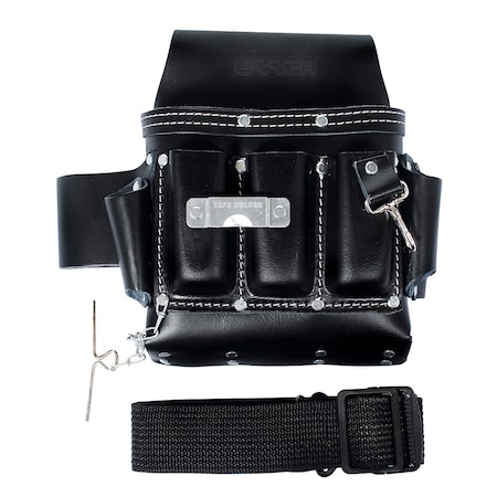 Urrea 10-pocket saddle leather tool belt BN133
